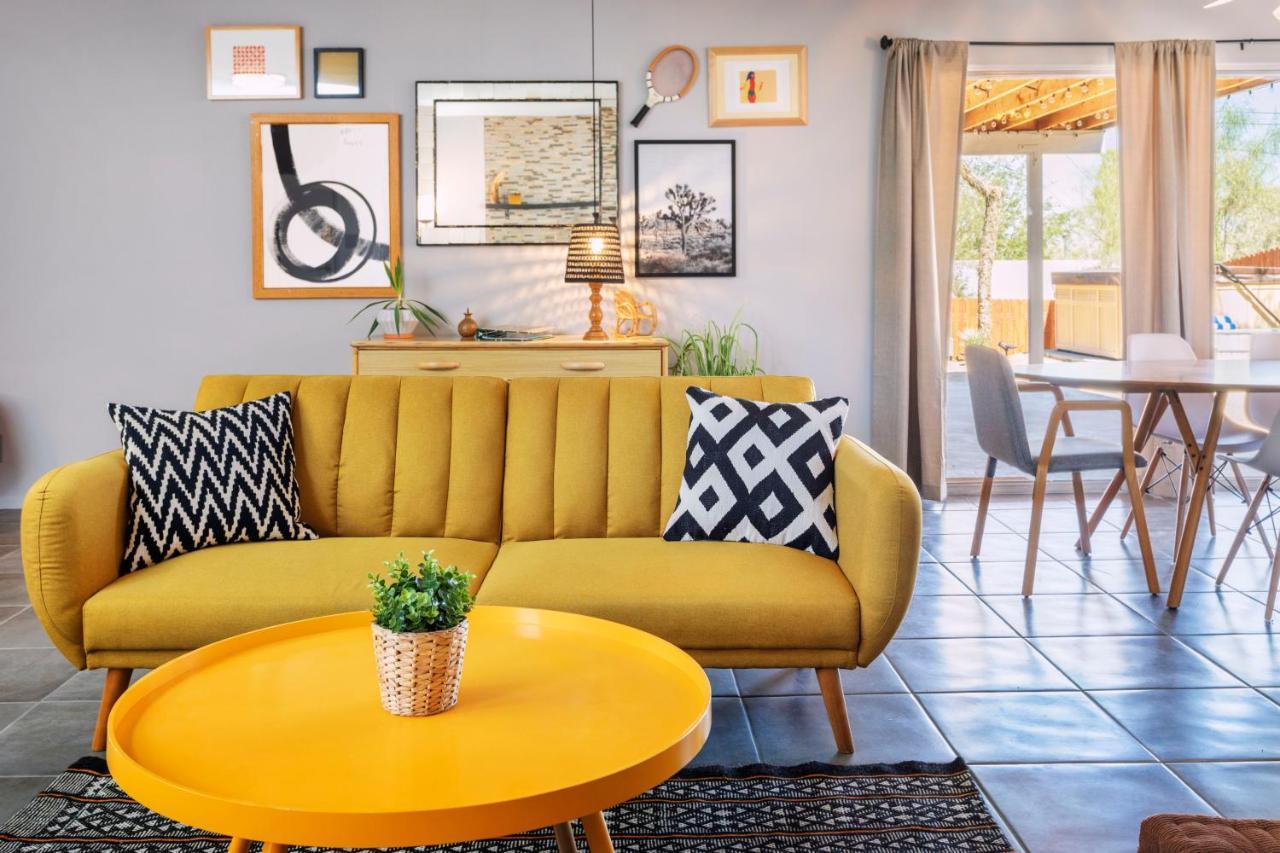 Villa Made In The Shade - Central, Hot Tub, Ac, Sleeps 8 à Joshua Tree Extérieur photo